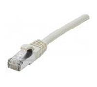 Cordon RJ45 CAT 6A S/FTP éco-responsable TPE SNG gris - 5 m