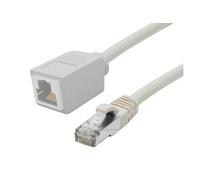Cat6a S/ftp Extension Patch Cord Grey 3m