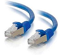 Cat6a Shielded Patch 2m Blue