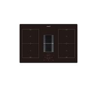 Cata AS 750 2 Flex/A Plaque de cuisson à induction, avec hotte aspirante intégrée, 5 niveaux de refoulement (4 + 1 Turbo), moteur ultra silencieux, largeur 77 cm efficacité énergétique A