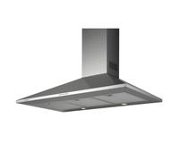 CATA BETA 900 - Hotte - hotte décorative - largeur : 90 cm - profondeur : 50 cm - extraction et recirculation (avec kit de recirculation supplémentaire) - acier inoxydable