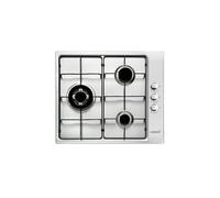 CATA CATA GI 6021 X Table de Cuisson à Gaz 3 Brûleurs En Fonte Allumage Électronique Soupapes de Sécurité Préparé Pour le Gaz Naturel Puissance 6,25kW Couleur Noir 58 cm