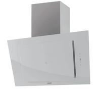 Cata | Cloche murale décorative | Modèle THALASSA 800XGWH/F | Largeur 80 cm | 6 niveaux de puissance efficacité énergétique Finition en verre blanc