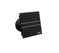 CATA E de qualité 100 GT BK Minuteur Noir/Façade en verre/Très Silencieux/économe en énergie, roulements