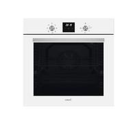 Cata Four multifonction numérique MDS 8007 WH avec 7 fonctions. Diplay numérique. Capacité 80 L. Porte panoramique Full Glass. Éclairage intérieur. Finition en verre blanc.