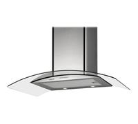 CATA GAMMA 700 Hotte hotte décorative largeur : 70 cm profondeur : 50 cm evacuation & recyclage inox et verre