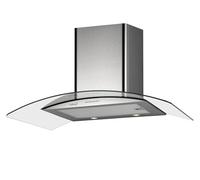 CATA GAMMA 900Hotte Extractrice de CuisineType DécoratifMoteur de 280WClasse Énergétique A3 puissances d'extractionPanneau de Commande électroniqueEn Acier Inoxydable