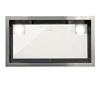 Hotte aspirante Modèle GC DUAL A WH 75 ? 4 vitesses d extraction ? Hotte aspirante cuisine 820 m3/h ? 340 m3/h ? Finition en verre