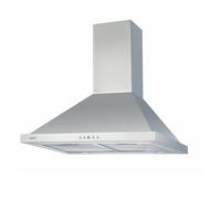 CATA Hotte aspirante BETA PRO 7000 X Contrôle électronique Minuterie 3 niveaux extraction 1027 m3/h Niveau sonore 64 dB Moteur A100 Consommation 380 W Éclairage LED Couleur Inox