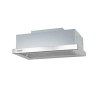 CATA Hotte aspirante de cuisine Modèle TFH 6630X 6 niveaux d'extraction Largeur 60 cm Finition en acier inoxydable efficacité énergétique