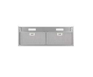 Cata Hotte aspirante Intégration Harmonie 90 X avec 3 niveaux d'extraction Panneau de contrôle mécanique Moteur M3R Extra Silencieux Éclairage LED Visière Verre Protection Largeur 82,1 cm Couleur Inox