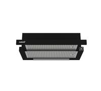 Cata TFH 6430GBK/B Hotte aspirante à écran numérique 3+1 Turbo Moteur Brushless Extra Silencieux Bande LED Installation Facile Noir