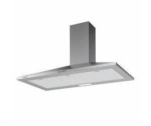 CATA Hotte aspirante VK 9000, commande mécanique, 3 puissances, capacité 480 m³/h, niveau sonore 56 dB, moteur K10, consommation 110 W, éclairage LED, blanc