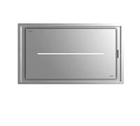 Cata Hotte décorative extracteur Isla Bennu Slim 1200 X/A avec 6 niveaux d'extraction, panneau de contrôle tactile, moteur S6 extra silencieux, connectivité automatique dégustation, finition inox
