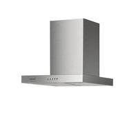 Cata Hotte Décorative ST-6000 X/A avec Panneau de Commande Mécanique 3 Vitesses Éclairage LED Consommation d’Énergie Maximale 65 W Filtres lavables au Lave-vaisselle Largeur 69,5 cm Couleur Inox