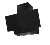 Cata Hotte Décorative Thalassa 900 GBK/G Panneau de Commande Électronique 4 Vitesses 3+1 Turbo Moteur Extra Silencieux Niveau Sonore 50 db Éclairage LED Filtre Anti-Buée Largeur 90 cm Couleur Noir