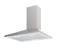 CATA Hotte VK 7000 X - Commande mécanique - 3 niveaux d'extraction - 480 m³/h - Niveau sonore : 56 dB - Moteur K10 - Consommation : 110 W - Éclairage LED - Couleur : acier inoxydable