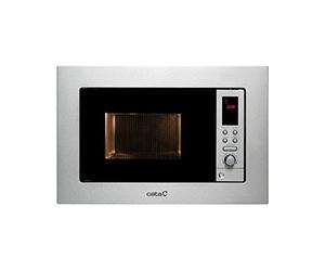 CATA - MC 20 D ENC - Micro-ondes encastrable - Inox - Intérieur en acier inoxydable - 8 menus d'accès automatique - 5 niveaux de puissance - Gril de 1000 W - Avec minuteur - 20 L - Largeur 60 cm