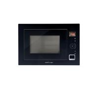 CATA - MC 25 GTC BK - Micro-ondes noir - Modèle encastrable - 900 W avec 5 niveaux de puissance et gril de 1000 W - Minuteur jusqu'à 95 minutes - Capacité de 25 L du micro-ondes