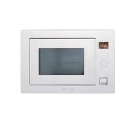 CATA - MC 25 GTC WH - Micro-ondes noir - Modèle encastrable - 900 W avec 5 niveaux de puissance et gril de 1000 W - Minuterie jusqu'à 95 minutes - Capacité de 25 L et Can Roca