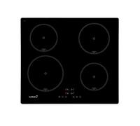 CATA - IB 6304 BK - Plaque à induction - Couleur noire - 4 zones de cuisson - 9 niveaux de puissance réglables - Commande tactile avec avertisseur sonore - Puissance 7 kW - Largeur 59 cm