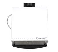 CATA Système d'aspiration Centrifuge 750 LAspirateur de vapeurs pour la CuisineAvec plaque récupératrice de graissesClasse énergétique DVentilateur de cuisine puissant36,6 cm de large
