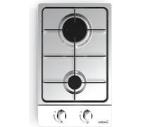 CATA Table de cuisson GI 3002 X Gaz Nombre de brûleurs/zones de cuisson 2 Boutons Acier inoxydable