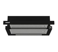 Cata TFH 6430GBK/B Hotte aspirante à écran numérique 3+1 Turbo Moteur Brushless Extra Silencieux Bande LED Installation Facile Noir