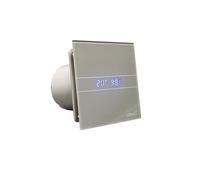Cata Aérateur extracteur E-100 Glass – argent, minuterie, hygro
