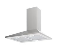 CATA VK 7000 X Hotte décorative trapézoïdale 70 cm 477 m³/h 3 vitesses commande mécanique éclairage LED inox