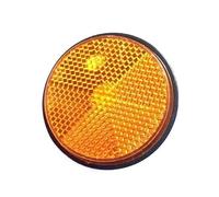 Catadioptre Moto Réflecteur rond de nuit for moto, 2 pièces, accessoires