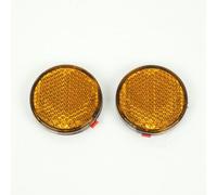 Catadioptre Orange À Coller Ø44mm Sifam Pour Moto Scooter Auto Vélo / Paire Neuf