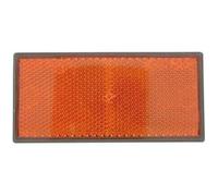 Catadioptre orange adhésif adaptable - 105 x 48mm