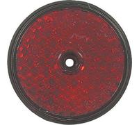 Catadioptre rond 60mm rouge à fixer AJ.BA - 16086