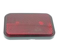 Catadioptre rouge adaptable, livré avec 2 vis de fixation - 100 x 68mm