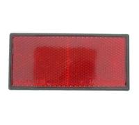 Catadioptre rouge adhésif adaptable - 105 x 48mm