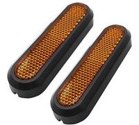 Catadioptres avec Caches Vis Roue Arrière pour Xiaomi Mi 4 Lite Avizar Jaune Jaune G