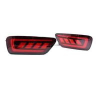 Catadioptres De Pare-Choc Compatible Avec Jeep Pour Grand Pour Cherokee 2011-2022 Pour Compass 2011-2017 Réflecteurs De Pare-chocs Arrière Feu Stop Clignotant 57010721AC(Red)