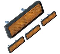Catadioptres pour pédales vélo les 2 paires