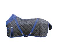 CATAGO Couverture De Stall, 300G - Noir/Bleu - 135 Cm Couverture Pour Cheval
