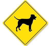 Catahoula Leopard Dog Diamond Sign