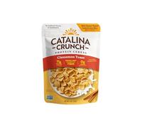 Catalina Crunch - Céréales Keto à la Cannelle - Régime Cétogène, Paléo - Vegan - Faible en Glucides - Zéro Sucre - Protéines Végétales - Riche en Fibres - Sans Gluten, OGM ou Soja - 255g