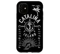 Catalina Island Sailing Compass Rose California Coque pour iPhone 11