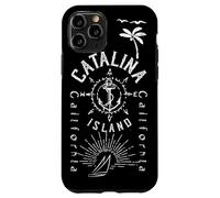 Catalina Island Sailing Compass Rose California Coque pour iPhone 11 Pro