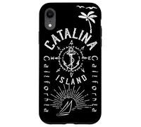 Catalina Island Sailing Compass Rose California Coque pour iPhone XR