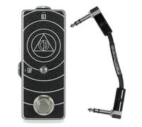 Catalinbread CB Dual Tap Tempo Pédale avec câble TRS, noir et argent (CAT CBTAP)