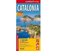 Catalogne, 1:300 000 carte routière, carte touristique Expressmap