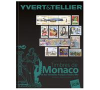 Catalogue de cotation timbres de Monaco et Tom 2026 Yvert et Tellier.