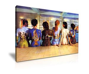 Catalogue Pink Floyd de YES ART - Photo d'art mural imprimée sur une toile de 76 x 50 cm