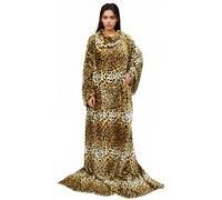 Catalonia Classy Cadeau de Manchon de Couverture Portable Classique, pour Adultes, Femmes, Hommes, Super Doux et Chaud, en Micro Peluche, léger, en Polaire, pour la télévision, avec Poches, imprimé